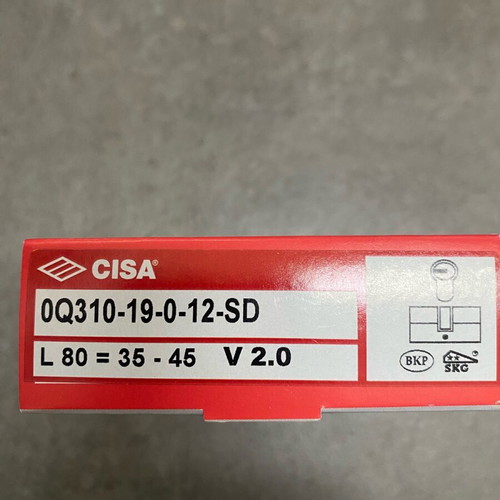 Security lock for armored door 80mm with 4 keys new