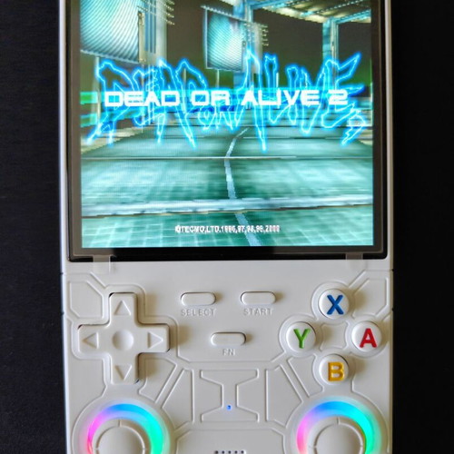 Original R36 Ultra retro handheld game console, 4.0-inch, white, 128GB, 22,000 games