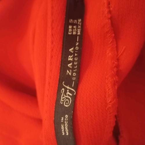 Zara mini dress like new, red, size Small