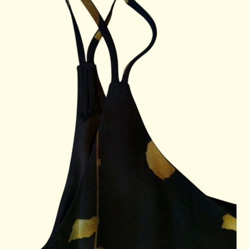 Asymmetric dress Lola size XL black and red like new