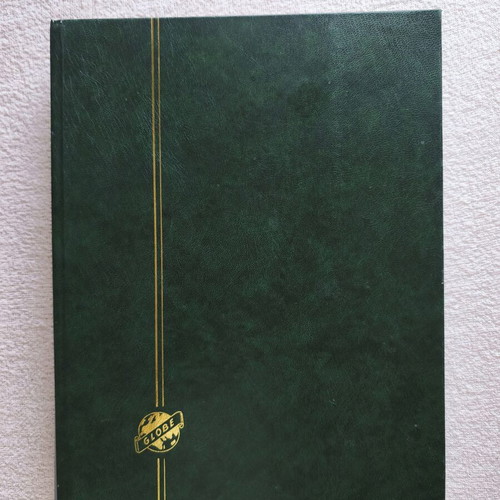 Globe A4 stamp album 64 pages with all stamps gift, like new