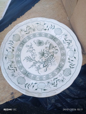 English plate used