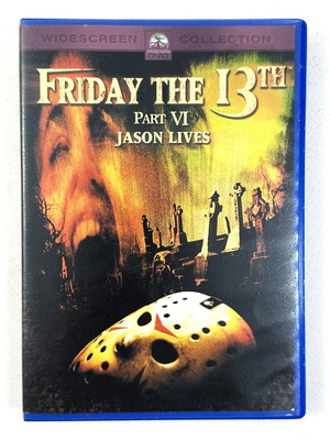 Friday the 13th Part IV Jason Lives DVD μεταχειρισμένο με ελληνικούς υπότιτλους