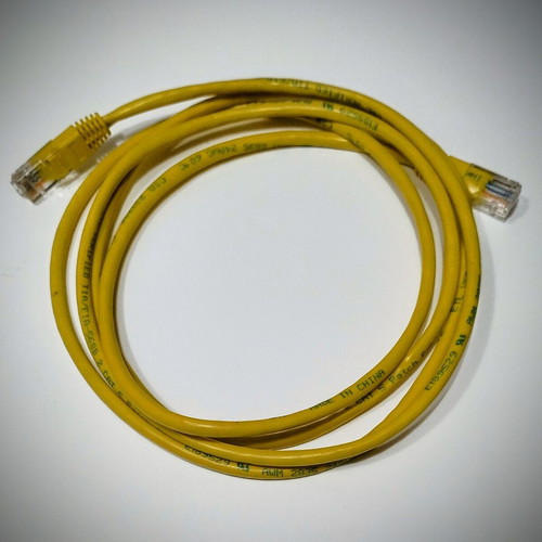 Ethernet cable new yellow