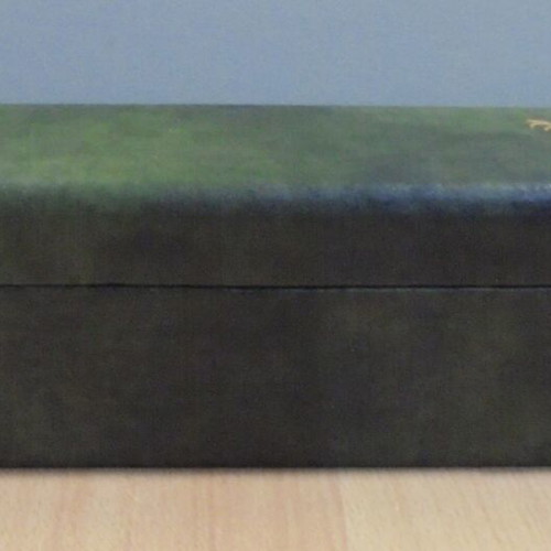 Glenfiddich Scotch Whisky promotional wooden case with leather lining like new