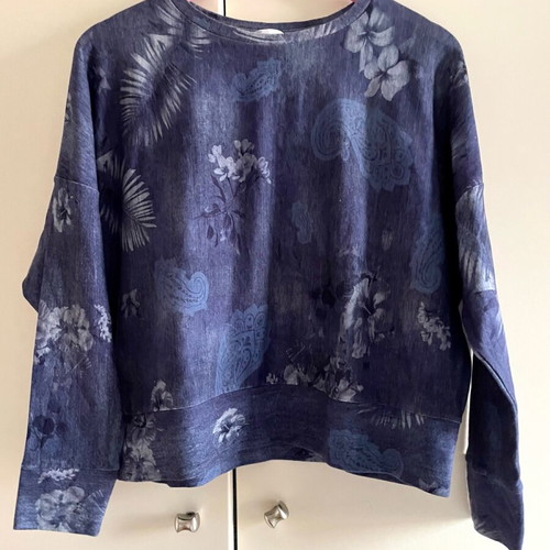 Innocent cotton denim set new, blue, size S