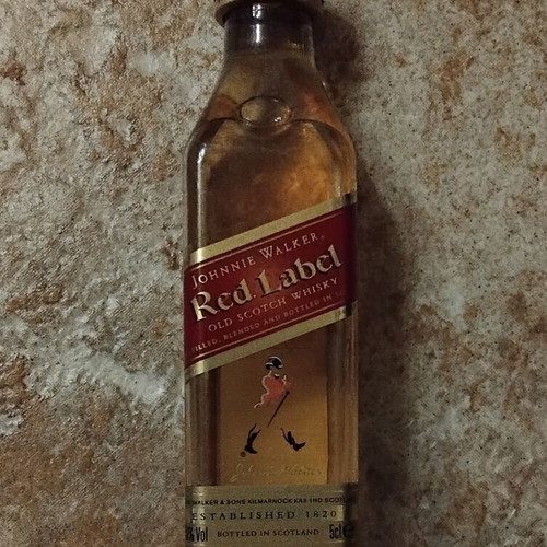 Johnnie Walker Red Label whisky miniature new