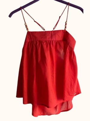 Toi&Moi red summer top size S like new