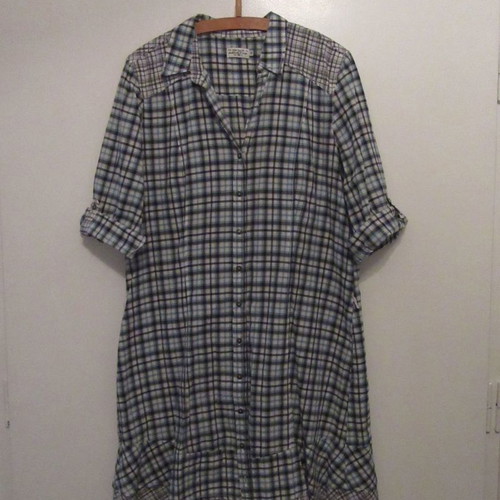 Tom Tailor checked ciel shirt dress like new