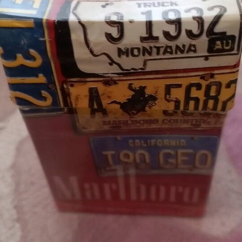 Marlboro collectible pack used with seal and authenticity tape