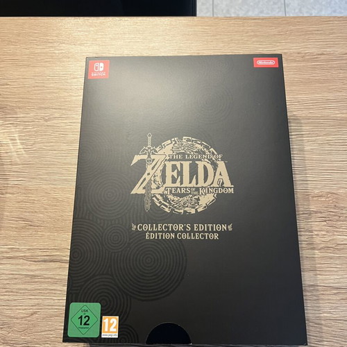 Zelda Tears of the Kingdom Collector's Edition Nintendo Switch game