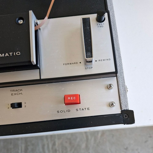 Sony antique tape recorder used