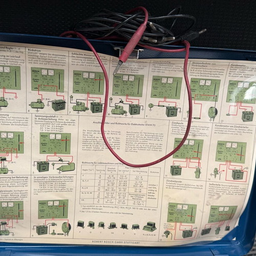 Bosch EFAW70 Elektro-Tester like new collectible electronic tester