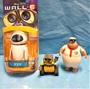 ΦΙΓΟΥΡΕΣ WALL- E , EVE ΚΑΙ CAPTAIN