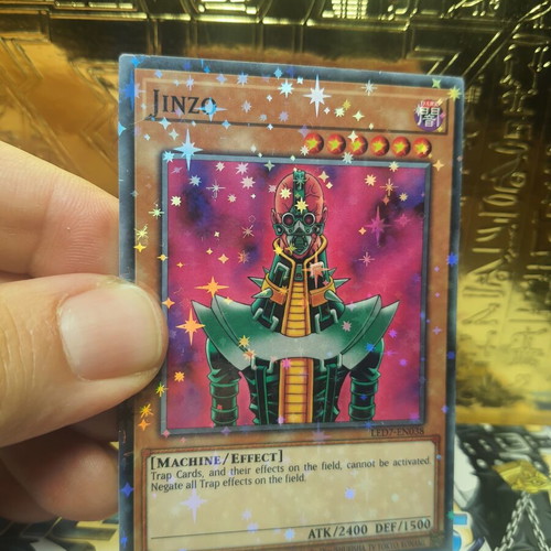 Yu-Gi-Oh! Jinzo Starfoil Card Like New