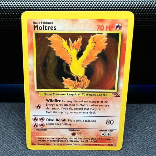 Moltres Holo Rare 12/62 Pokemon TCG used - 40,00 - Vendora.cy Moltres Holo Rare 12/62 Pokemon TCG used - 40,00 - Vendora.cy