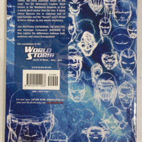 Captain Atom - Armageddon Wildstorm volume in excellent condition, English