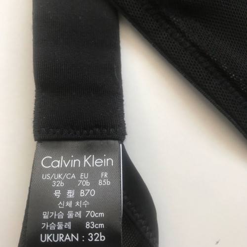 Calvin Klein bra new with purchase tags