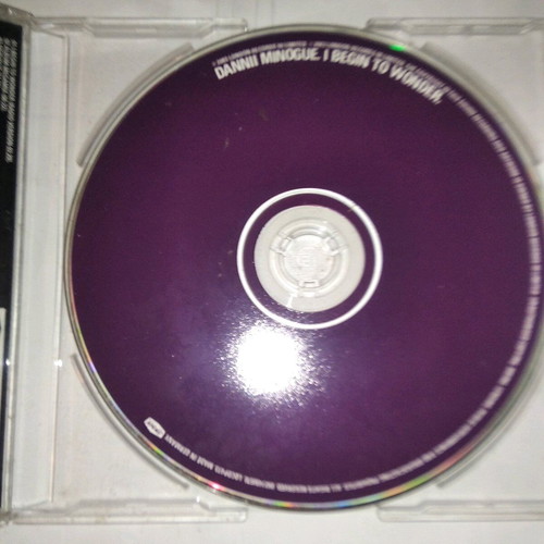 Dannii Minogue I Begin To Wonder CD single used, pop