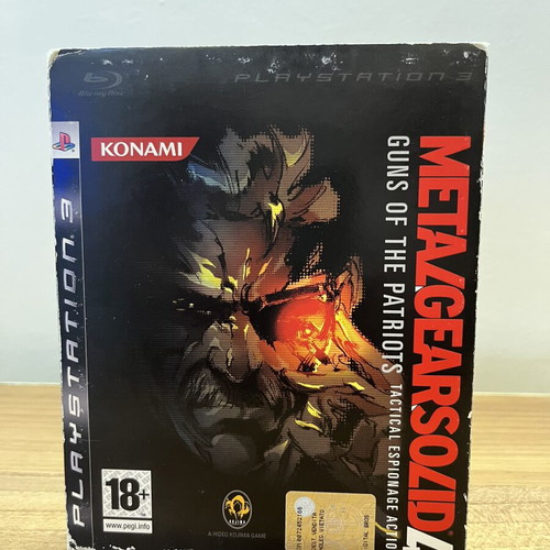 Metal Gear Solid 4 Guns of The Patriots PS3 game used