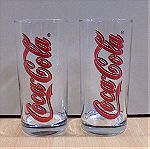  Coca cola διαφημιστικό σετ 2 ποτηριών