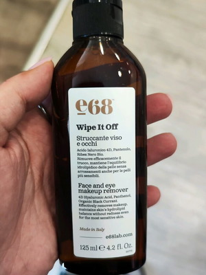 Face and eye cleanser new 125 ml for waterproof makeup
