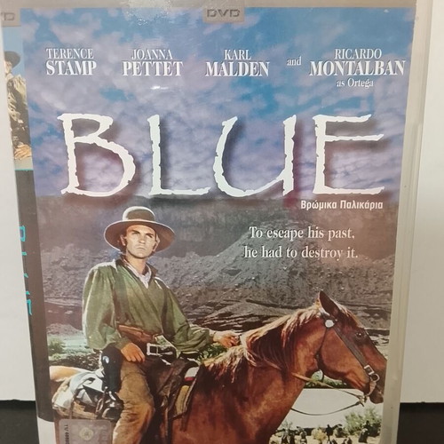 Blue DVD used with Greek subtitles
