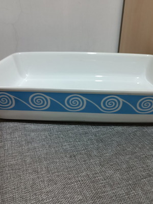 Clay baking dish new, size 40x27 cm
