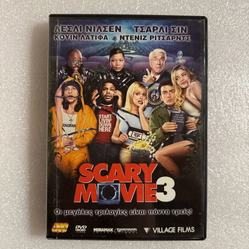 Scary Movie 3 DVD used, comedy with subtitles