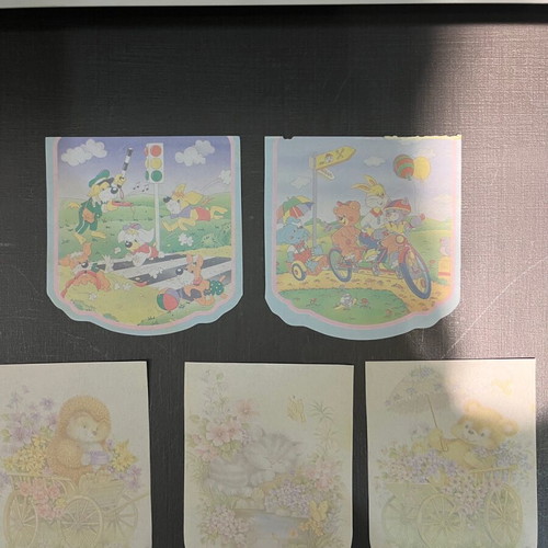 Letter collection papers from the 90s new, all together