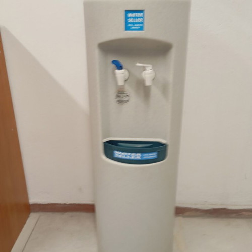 Water dispenser cold and hot water used