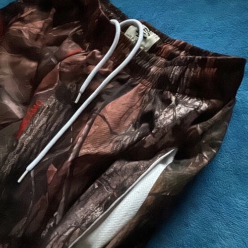 Eric Emmanuel Realtree Camo Orange shorts new, men's size L