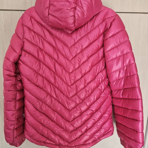 Kilpi women's snow jacket used, size 36, fuchsia with blue details