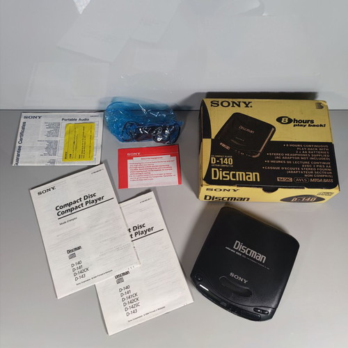 Sony Discman D-140 like new
