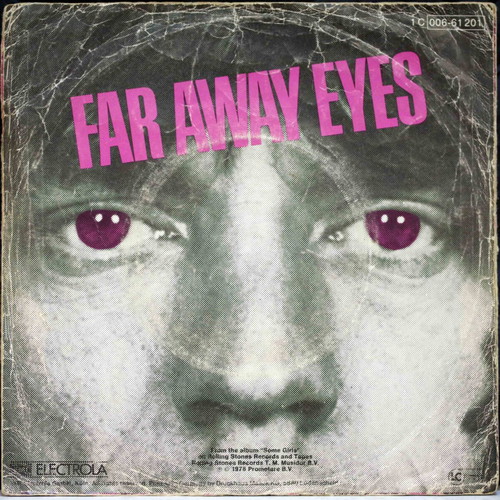 The Rolling Stones Miss You & Faraway Eyes 7'' vinyl used, rock