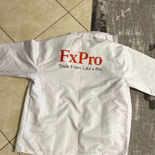 FxPro x BMW men's jacket like new, white