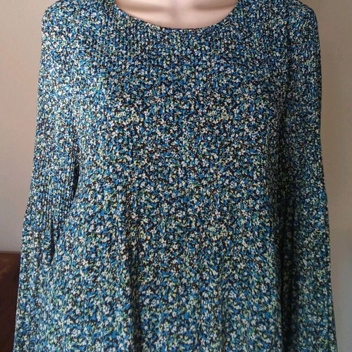 Stradivarius blouse airy floral like new, size XL