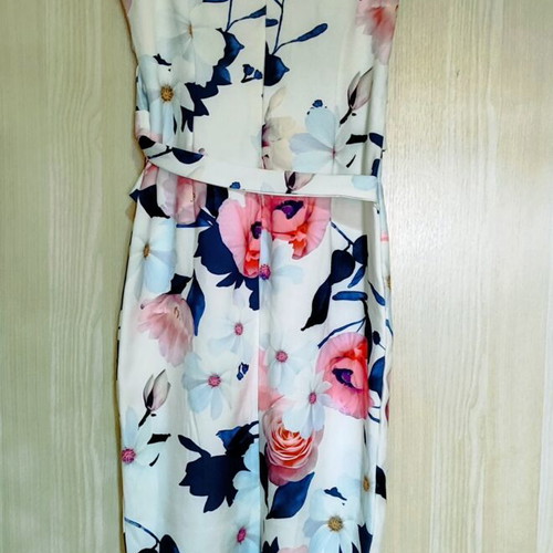 Floral Mini/Midi Dress Blossom Small New with Tags