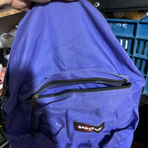 Eastpak backpack used, purple