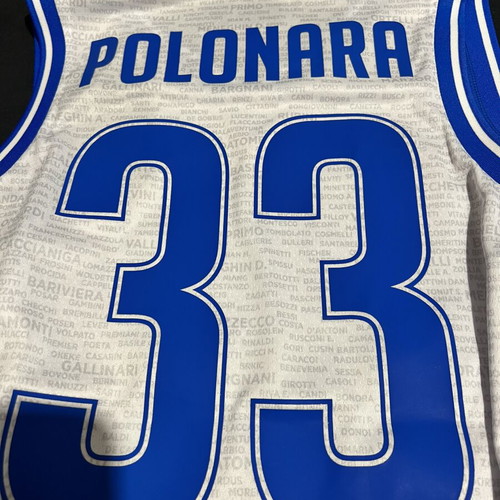 Italy National Basketball Jersey 2026, Large, Authentic