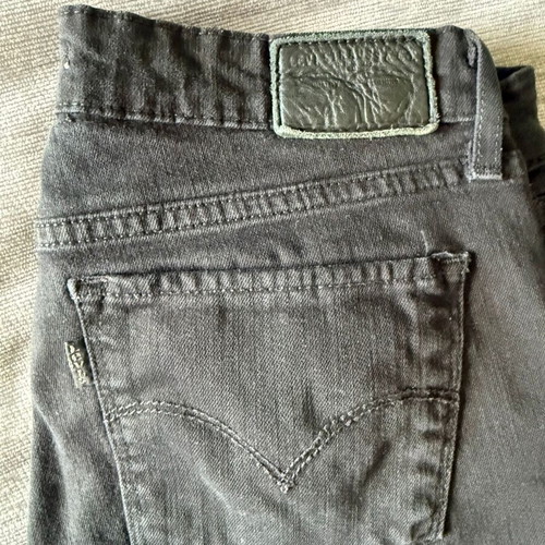 Levi's 514 straight black jeans like new, size M