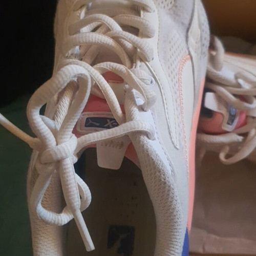 Puma RS-X Soft дамски chunky маратонки като нови, бели с розови детайли
