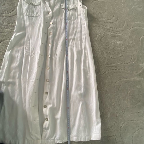 White short dress size M like new