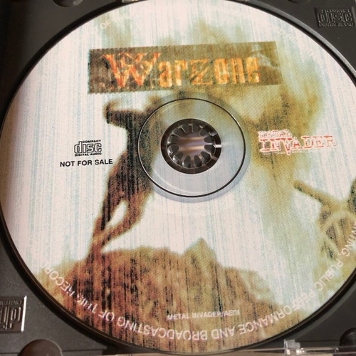 Warzone XXV CD used, Metal Invader 1999