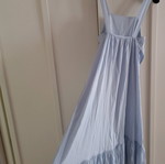 H&M cotton dress light blue fine like new