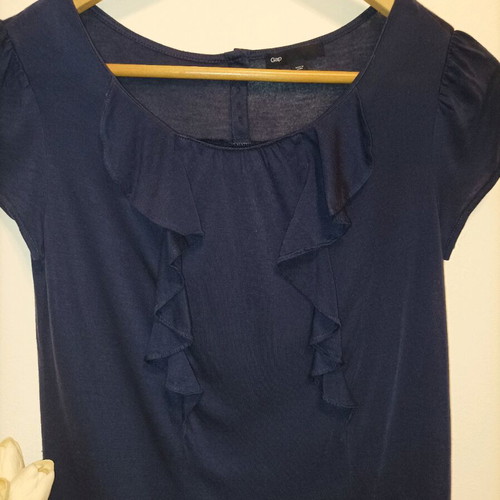 GAP women's blouse used, blue navy, size XS