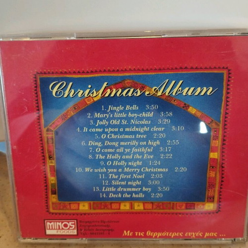 Christmas Album Minos Food CD used, pop