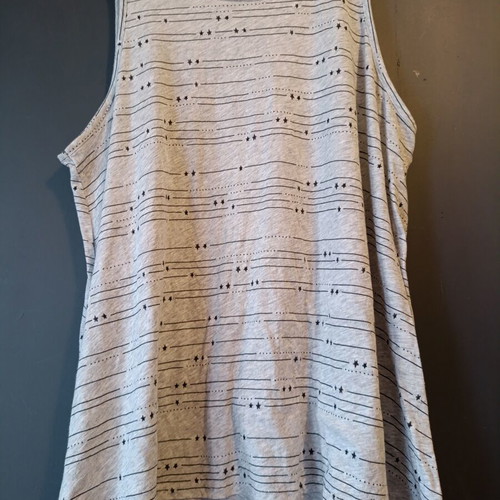 Sonoma plus size tank top XL - XXL, new, grey melange with stars