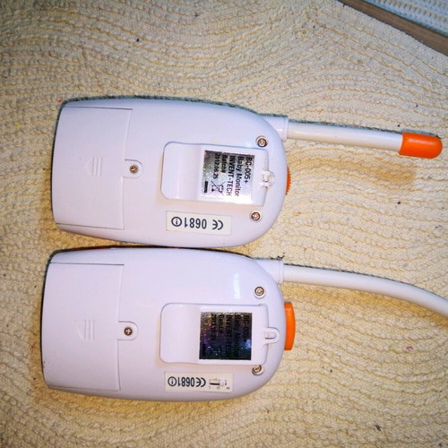 Avec baby monitor used without chargers and batteries