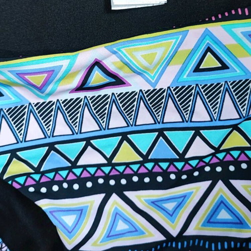 Swimwear bottom like new, size 46 (XL) with pattern